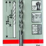 CYL-3 Concrete Drill Bit 4 x 40 x 75 mm, d 3,3 mm CYL-3 Concrete Drill Bit 4 x 40 x 75 mm, d 3,3 mm