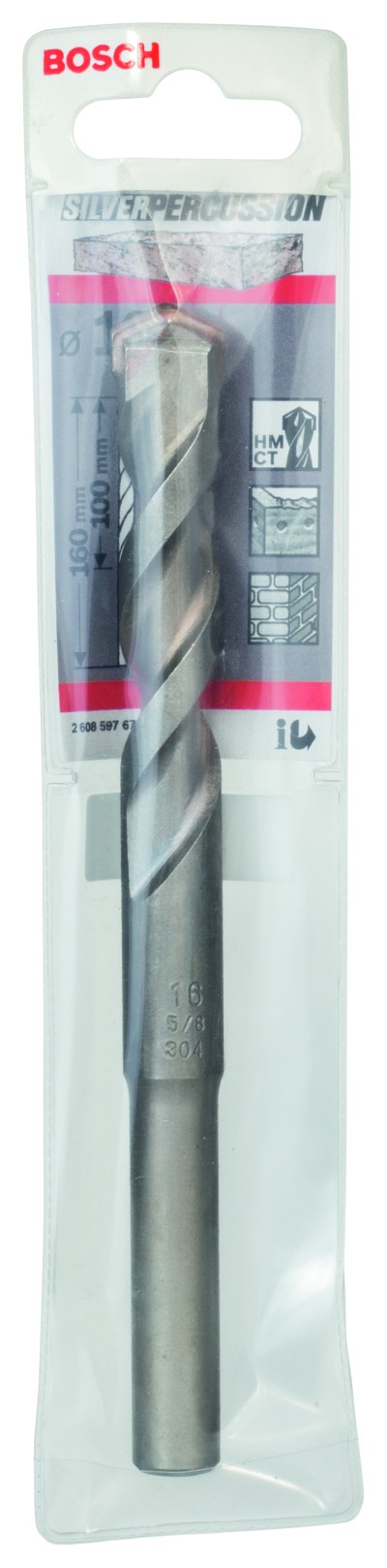 CYL-3 Concrete Drill Bit 16 x 100 x 160 mm, d 12,3 mm CYL-3 Concrete Drill Bit 16 x 100 x 160 mm, d 12,3 mm