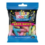 Mister Sweet Glow Worms – 24 x 60g Mister Sweet Glow Worms – 24 x 60g