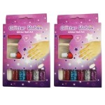 Glitter Nail Art – Pack of 2 (9 Piece) Glitter Nail Art – Pack of 2 (9 Piece)