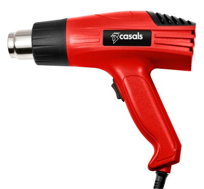 Casals – 2000W Heat Gun With 4 Piece Nozzles 2 Speed Casals – 2000W Heat Gun With 4 Piece Nozzles 2 Speed