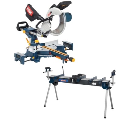 Ryobi – Mitre Saw (Sliding Compound 2000W) & Electric Wood Working Centre Ryobi – Mitre Saw (Sliding Compound 2000W) & Electric Wood Working Centre