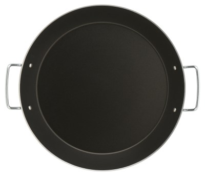 Piardi Vulcano Grey Paella Pan w/ Nylon Spoon 38cm Piardi Vulcano Grey Paella Pan w/ Nylon Spoon 38cm