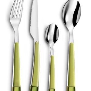 Amefa Guimauve 16 Piece Green Cutlery Set Amefa Guimauve 16 Piece Green Cutlery Set