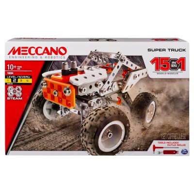 Meccano F19 Race Truck Multi 15 Model Set Meccano F19 Race Truck Multi 15 Model Set