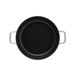 Piardi Fireworks Grey Deep Pan S/S Riveted Handles 36cm Piardi Fireworks Grey Deep Pan S/S Riveted Handles 36cm