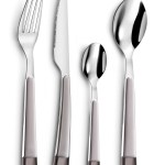 Amefa Guimauve 16 Piece Grey Cutlery Set Amefa Guimauve 16 Piece Grey Cutlery Set