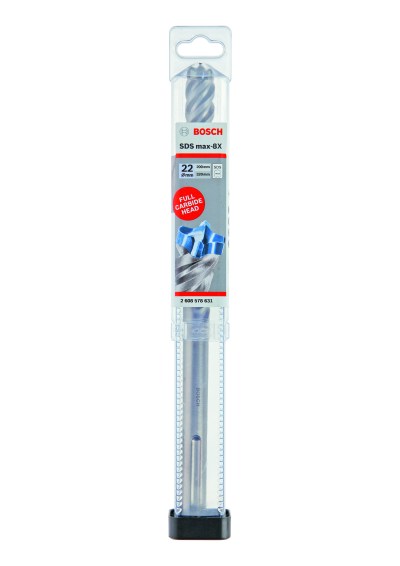 SDS Max-8X Hammer Drill Bit 22 x 200 x 320 mm SDS Max-8X Hammer Drill Bit 22 x 200 x 320 mm