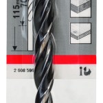 Standard Brad Point Drill Bit 9 x 80 x 120 mm, d 9 mm Standard Brad Point Drill Bit 9 x 80 x 120 mm, d 9 mm