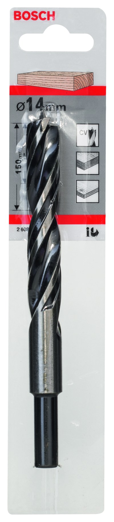 Standard Brad Point Drill Bit 14 x 96 x 151 mm, d 10 mm Standard Brad Point Drill Bit 14 x 96 x 151 mm, d 10 mm