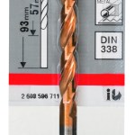 HSS-TiN Metal Drill Bits, DIN 338 6 x 57 x 93 mm HSS-TiN Metal Drill Bits, DIN 338 6 x 57 x 93 mm