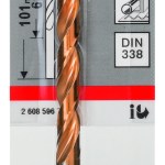 HSS-TiN Metal Drill Bits, DIN 338 6,5 x 63 x 101 mm HSS-TiN Metal Drill Bits, DIN 338 6,5 x 63 x 101 mm