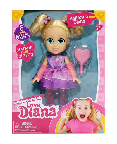 Love Diana 6 Inch Ballerina Diana Love Diana 6 Inch Ballerina Diana