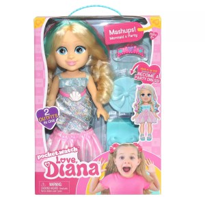 Love Diana 13 Inch Doll Mashup Party Mermaid Love Diana 13 Inch Doll Mashup Party Mermaid