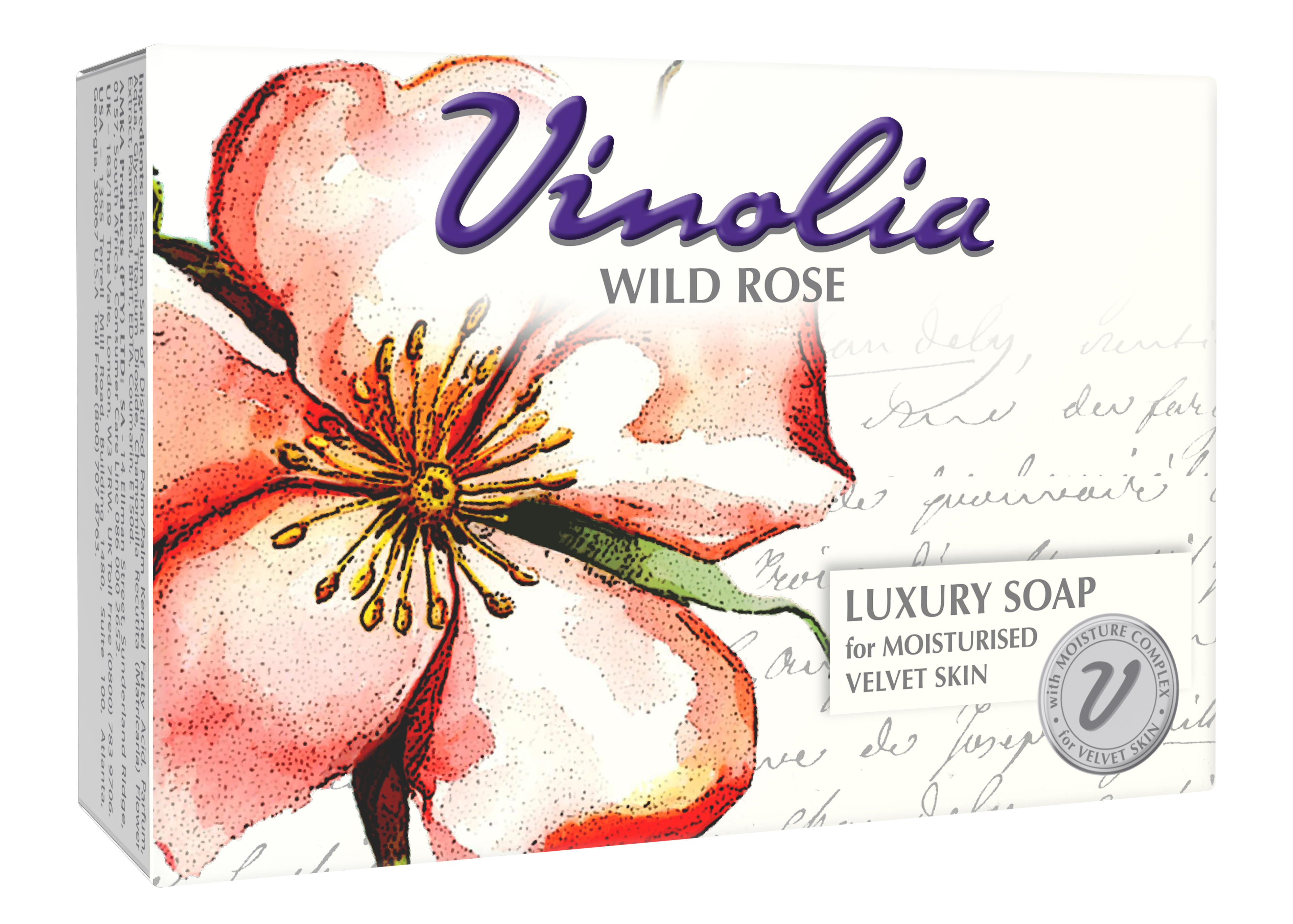 Vinolia Soap – Wild Rose 125g Vinolia Soap – Wild Rose 125g