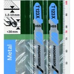 Jigsaw blade HSS T 123 XF Progressor for Metal, 2 pc Jigsaw blade HSS T 123 XF Progressor for Metal, 2 pc