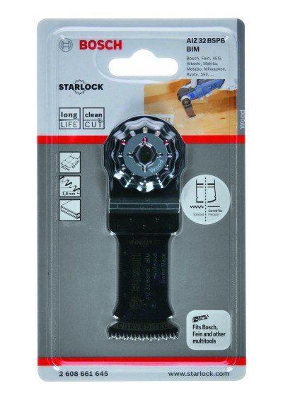 BIM Plunge cut blade AIZ 32 BSPB Hard Wood 50 x 32 mm BIM Plunge cut blade AIZ 32 BSPB Hard Wood 50 x 32 mm