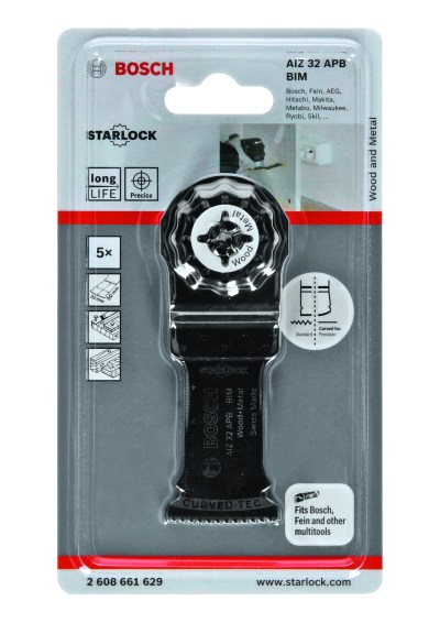 BIM Plunge cut blade AIZ 32 APB Wood and Metal 50 x 32 mm BIM Plunge cut blade AIZ 32 APB Wood and Metal 50 x 32 mm