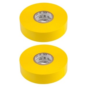 Scotch – Vinyl Electrical Tape 3m Yellow – Pack of 2 Scotch – Vinyl Electrical Tape 3m Yellow – Pack of 2