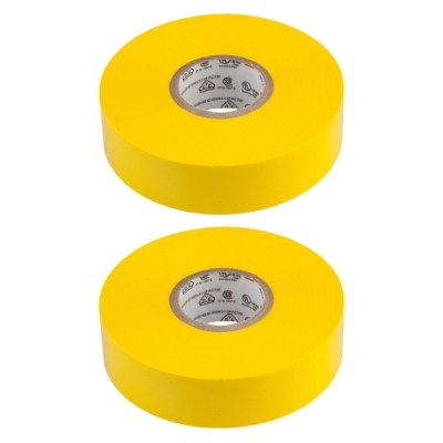 Scotch – Vinyl Electrical Tape 3m Yellow – Pack of 2 Scotch – Vinyl Electrical Tape 3m Yellow – Pack of 2