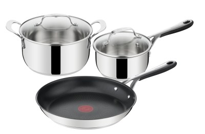 Jamie Oliver by Tefal Kitchen Essential Stainless Steel 5 Piece Set Jamie Oliver by Tefal Kitchen Essential Stainless Steel 5 Piece Set