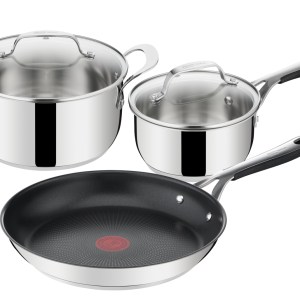 Jamie Oliver by Tefal Kitchen Essential Stainless Steel 5 Piece Set Jamie Oliver by Tefal Kitchen Essential Stainless Steel 5 Piece Set
