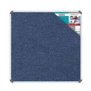 Parrot Products Bulletin Board Ribbed Aluminium Frame (1000x1000mm – Denim) Parrot Products Bulletin Board Ribbed Aluminium Frame (1000x1000mm – Denim)
