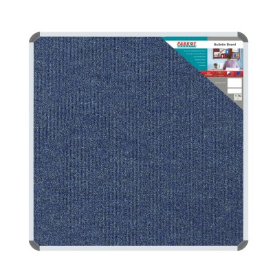 Parrot Products Bulletin Board Ribbed Aluminium Frame (1000x1000mm – Denim) Parrot Products Bulletin Board Ribbed Aluminium Frame (1000x1000mm – Denim)