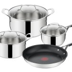 Jamie Oliver by Tefal Kitchen Essential Stainless Steel 7 Piece Set Jamie Oliver by Tefal Kitchen Essential Stainless Steel 7 Piece Set