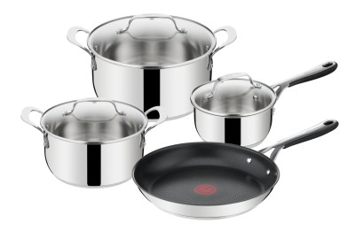 Jamie Oliver by Tefal Kitchen Essential Stainless Steel 7 Piece Set Jamie Oliver by Tefal Kitchen Essential Stainless Steel 7 Piece Set