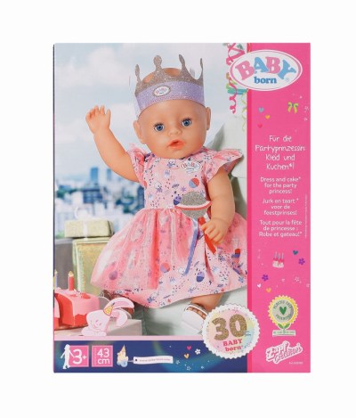 Baby Born Deluxe 43cm Birthday Set Baby Born Deluxe 43cm Birthday Set