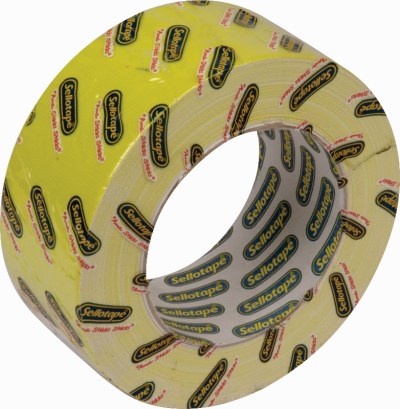 Sellotape Duct Tape Fluorescent Yellow 48mm x 20m Sellotape Duct Tape Fluorescent Yellow 48mm x 20m