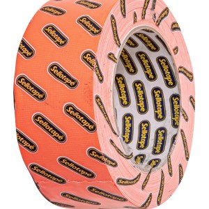 Sellotape Duct Tape Fluorescent Orange 48mm x 20m Sellotape Duct Tape Fluorescent Orange 48mm x 20m