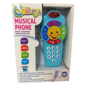 Source Direct – Musical Phone / Educational Baby Toy Phone – Blue Source Direct – Musical Phone / Educational Baby Toy Phone – Blue