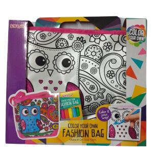 Source Direct – Tote Bag with Markers – DIY Arts & Crafts 28 x 24cm – Owl Source Direct – Tote Bag with Markers – DIY Arts & Crafts 28 x 24cm – Owl