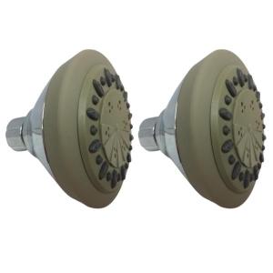 Waco – Shower Head /Spray & Massage Chrome Shower Head Triangle – Pack of 2 Waco – Shower Head /Spray & Massage Chrome Shower Head Triangle – Pack of 2