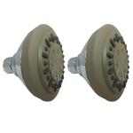 Waco – Shower Head /Spray & Massage Chrome Shower Head Triangle – Pack of 2 Waco – Shower Head /Spray & Massage Chrome Shower Head Triangle – Pack of 2