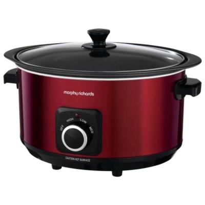 Morphy Richards – Slow Cooker / Sear and Stew Slow Cooker 6.5L – Red Morphy Richards – Slow Cooker / Sear and Stew Slow Cooker 6.5L – Red