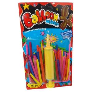 Balloons with Air Pump – Twist & Shape Balloon Magic (Yellow Pump) Balloons with Air Pump – Twist & Shape Balloon Magic (Yellow Pump)
