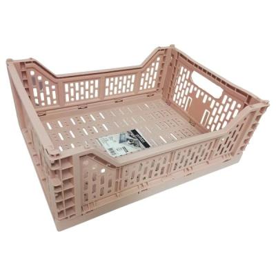 Source Direct – Collapsible Storage Basket 15L (40cm x 30cm x 14cm) – Pink Source Direct – Collapsible Storage Basket 15L (40cm x 30cm x 14cm) – Pink