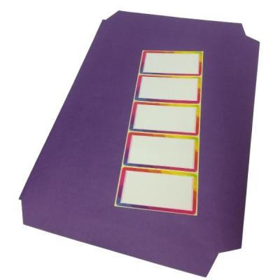 Source Direct – A4 Pre-Cut Book Cover Including 5Labels – 5 Covers (Purple) Source Direct – A4 Pre-Cut Book Cover Including 5Labels – 5 Covers (Purple)