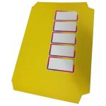 Source Direct – A4 Pre-Cut 5 Book Covers with 5 Labels – Pack of 2 (Yellow) Source Direct – A4 Pre-Cut 5 Book Covers with 5 Labels – Pack of 2 (Yellow)