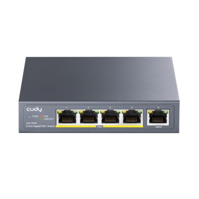 Cudy 5 Port 120W Gigabit POE Switch Cudy 5 Port 120W Gigabit POE Switch