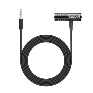 Redragon LAVALIER 3.5mm AUX Clip-on Gaming Mic – Black Redragon LAVALIER 3.5mm AUX Clip-on Gaming Mic – Black