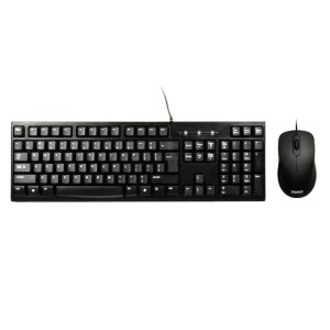Port Design COMBO Wired Mouse + Keybaord – Black Port Design COMBO Wired Mouse + Keybaord – Black