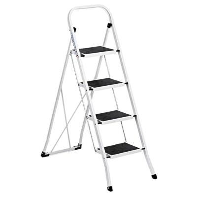 Source Direct – Ladder 4 Step Folding Ladder (Heavy-Duty) – White Source Direct – Ladder 4 Step Folding Ladder (Heavy-Duty) – White