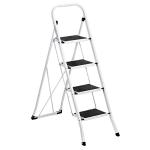 Source Direct – Ladder 4 Step Folding Ladder (Heavy-Duty) – White Source Direct – Ladder 4 Step Folding Ladder (Heavy-Duty) – White