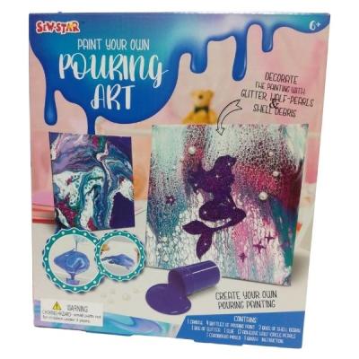 Source Direct – Pouring Art – Paint Your Own DIY Art and Craft – Mermaid Source Direct – Pouring Art – Paint Your Own DIY Art and Craft – Mermaid
