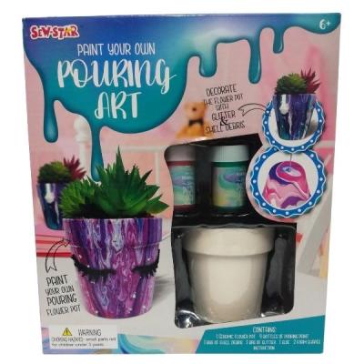 Source Direct – Pouring Art – Paint Your Own DIY Art and Craft – Planter Source Direct – Pouring Art – Paint Your Own DIY Art and Craft – Planter