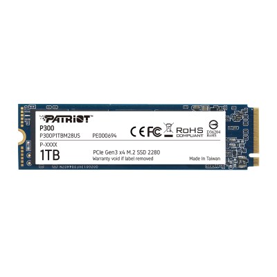 Patriot P300 1TB M.2 PCIe SSD Patriot P300 1TB M.2 PCIe SSD